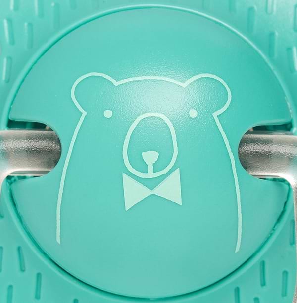 Фото - Анатомічна пустушка Suavinex 6-18 місяців, Сенс життя, зелений ведмідь (303329)