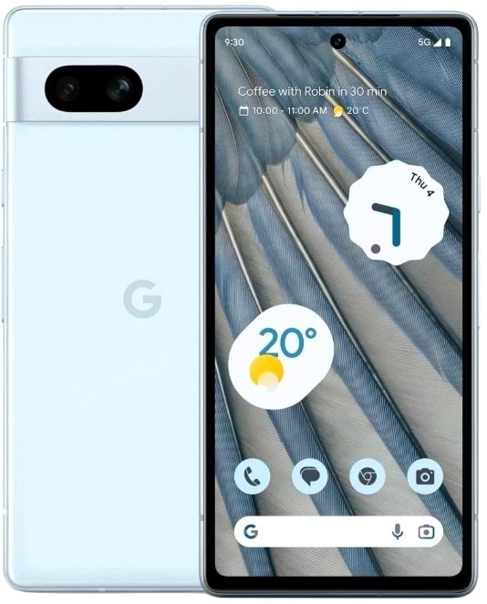 Смартфон Google Pixel 7a 128GB Sea (Відновлений, Ідеальний стан) - Фото 1