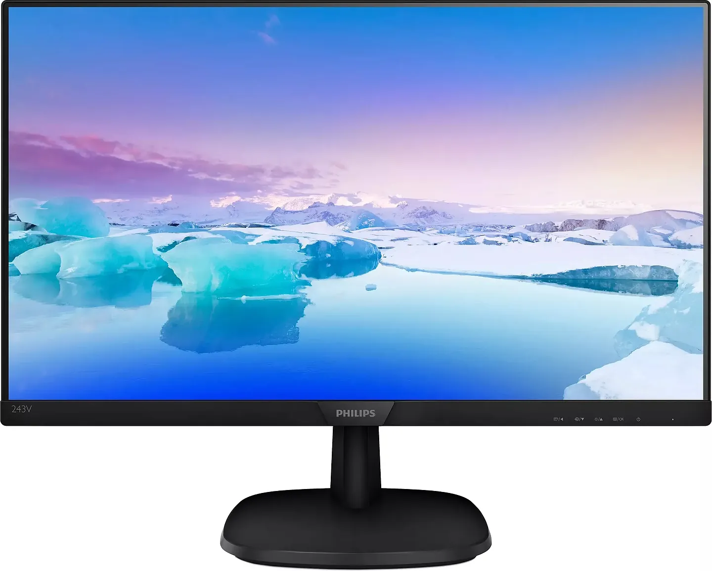 Монитор Philips 243V7QDSB/00 Black - Фото 1