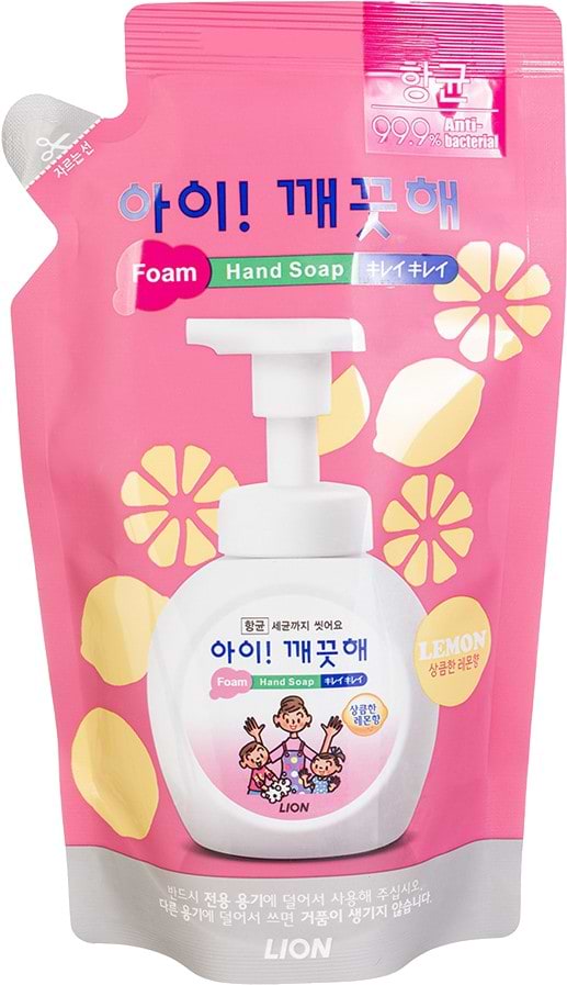 Рідке мило для рук Lion Ai kekute Лимон Запаска 200 мл (8806325600978)