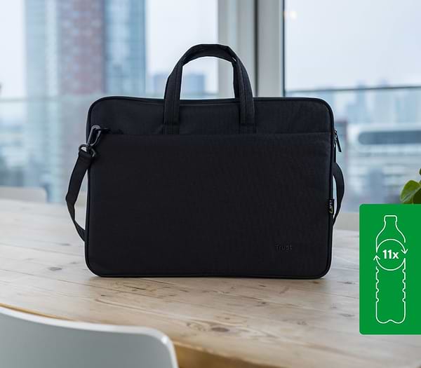 Фото - Сумка для ноутбуку Trust Bologna 16" Eco Black (24447)