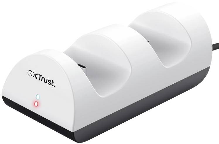 Зарядна станція для геймпада Trust GXT 254 for PS5, White (24451_TRUST)