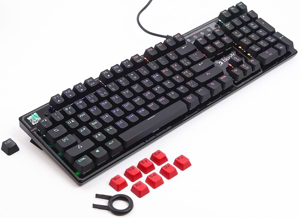 Фото - Клавиатура проводная игровая Bloody B750N  (Black)