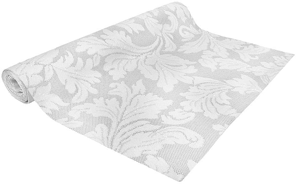 Фото - Скатертина раннер Прованс 40х140 Сяйво Біле срібло (024517) Фото - Скатертина раннер Прованс 40х140 Сяйво Біле срібло (024517)