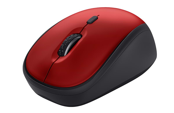 Фото - Мышь беспроводная Trust Yvi+ Silent WL ECO Red (24550)