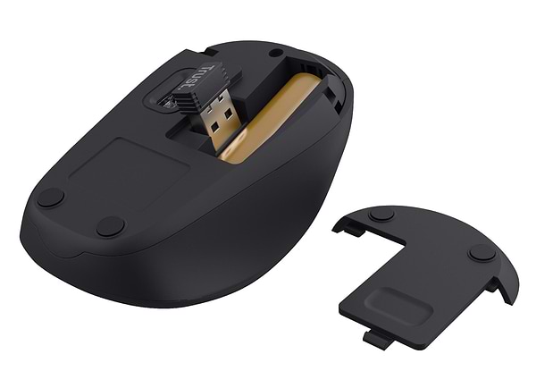 Фото - Миша бездротова Trust Yvi+ Silent WL ECO Blue (24551)