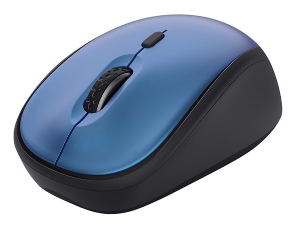 Фото - Миша бездротова Trust Yvi+ Silent WL ECO Blue (24551)