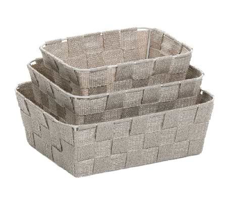 Набор корзин для хранения Kela Alvaro 3 шт. (24563)