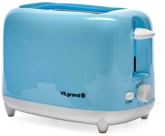 Тостер ViLgrand VT0722P Blue - Фото 1