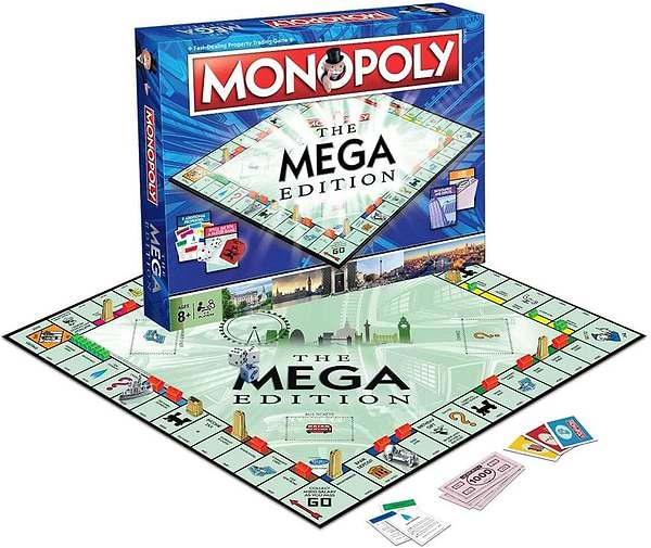 Фото - Настольная игра (8+) Winning Moves Monopoly The Mega Edition (2459)
