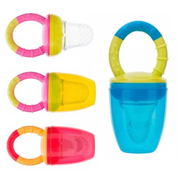 Фото - Ниблер детский Canpol babies Силиконовый для кормления, зеленый с розовым (56/010)