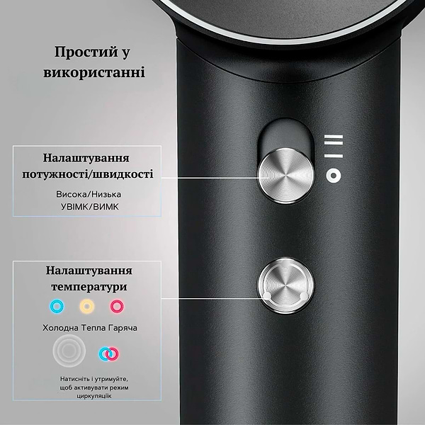 Фото - Фен Laifen Swift Special черный (1HD50-G-EU-BL-004)