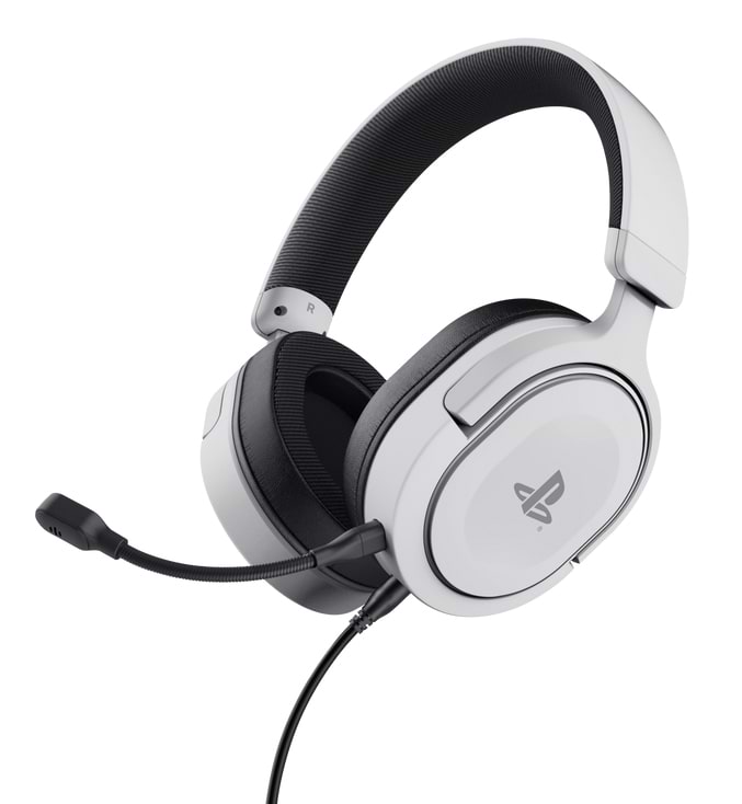 Гарнитура проводная игровая Trust GXT 498 FORTA for PS5 White (24716) - Фото 1