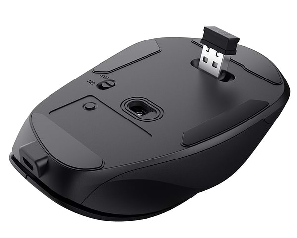 Фото - Миша бездротова Trust Fyda Rechargeable WL Eco Black (24727)