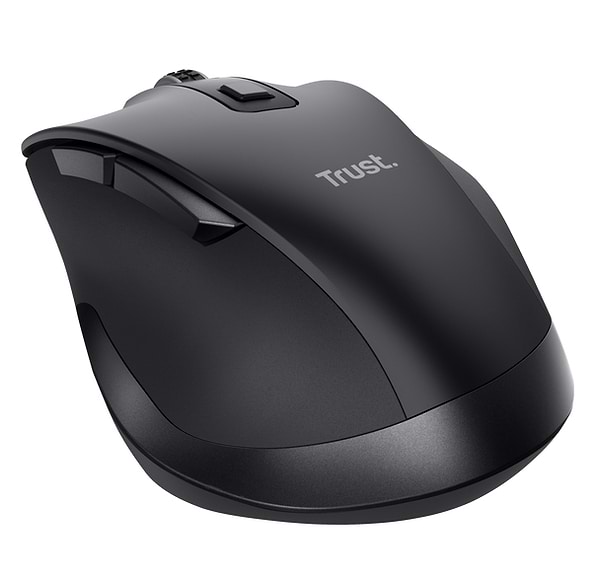 Фото - Миша бездротова Trust Fyda Rechargeable WL Eco Black (24727)