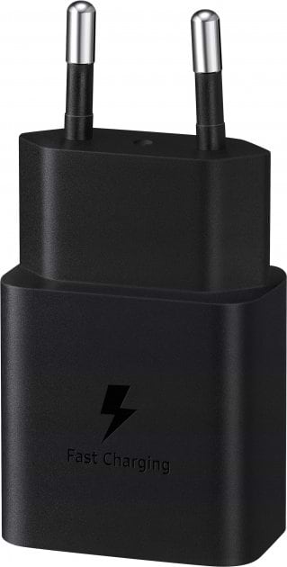 Фото - Мережевий зарядний пристрій Samsung 15W Power Adapter with Type-C to Type-C cable Black (EP-T1510XBEGRU)