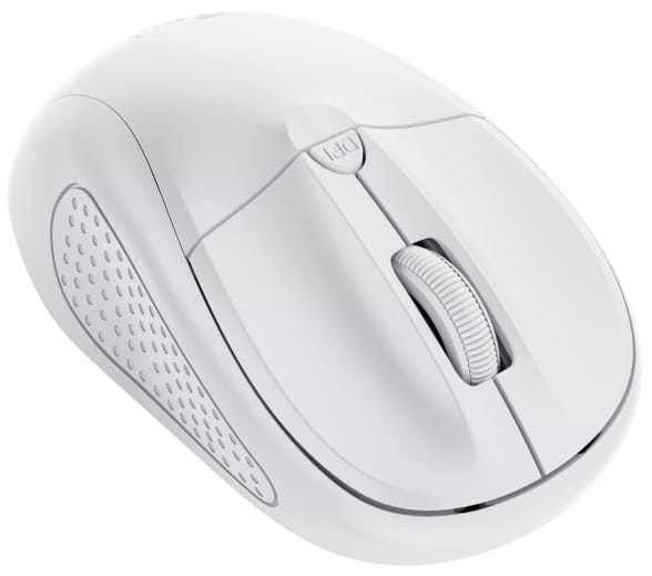 Фото - Мышь беспроводная Trust Primo Wireless Mouse Mat White (24795)