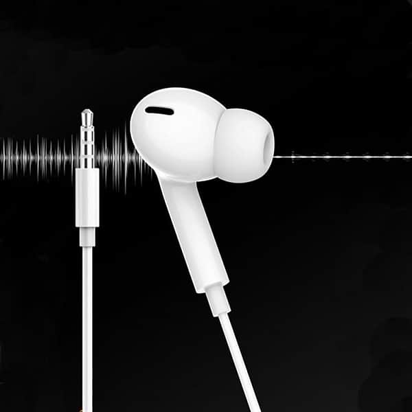 Фото - Навушники вкладиші дротові SkyDolphin SR18 White (HF-000461)