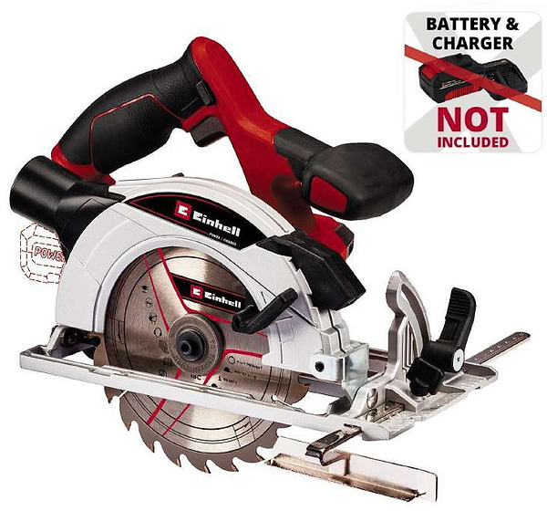 Фото - Пила дисковая Einhell TE-CS 18/165-1 Li-Solo без АКБ и ЗУ (4331207)