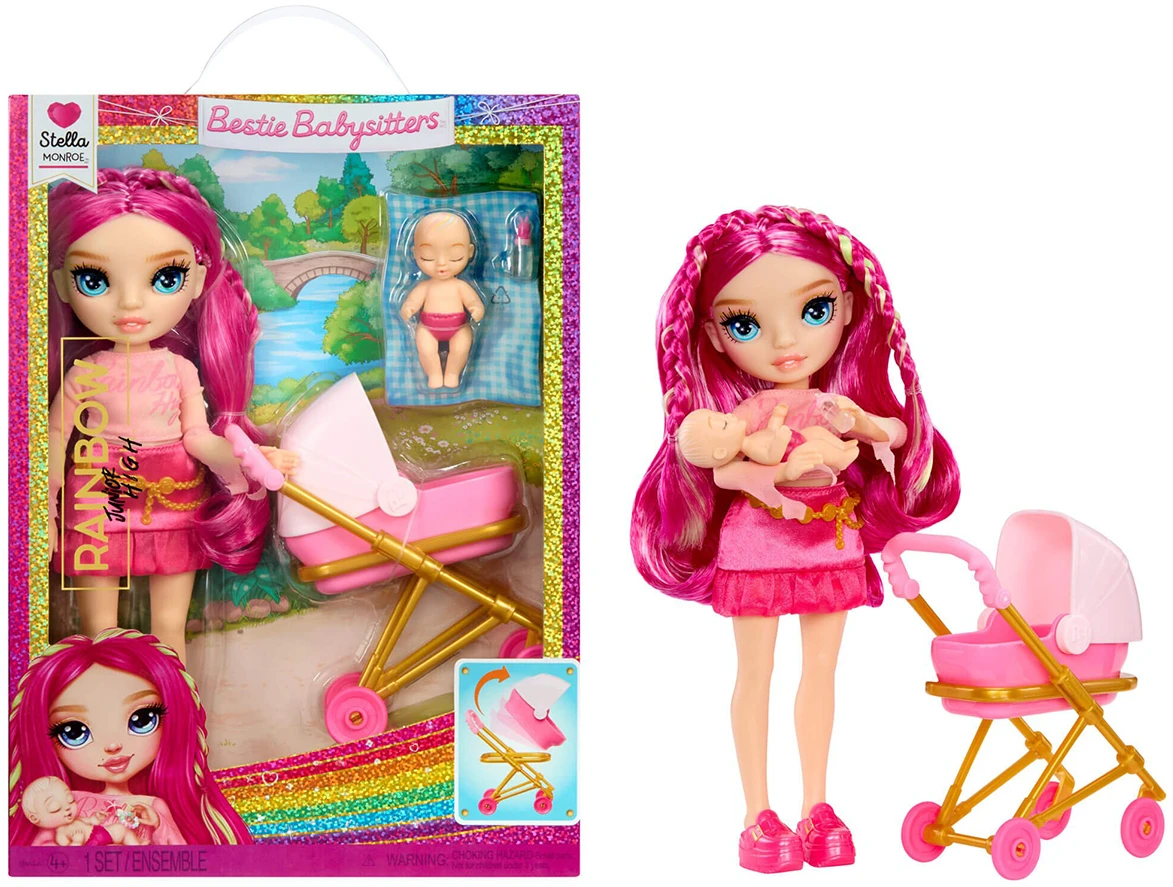 Кукольный набор Rainbow High серии Junior High Babysitters — СТЕЛЛА (248484)