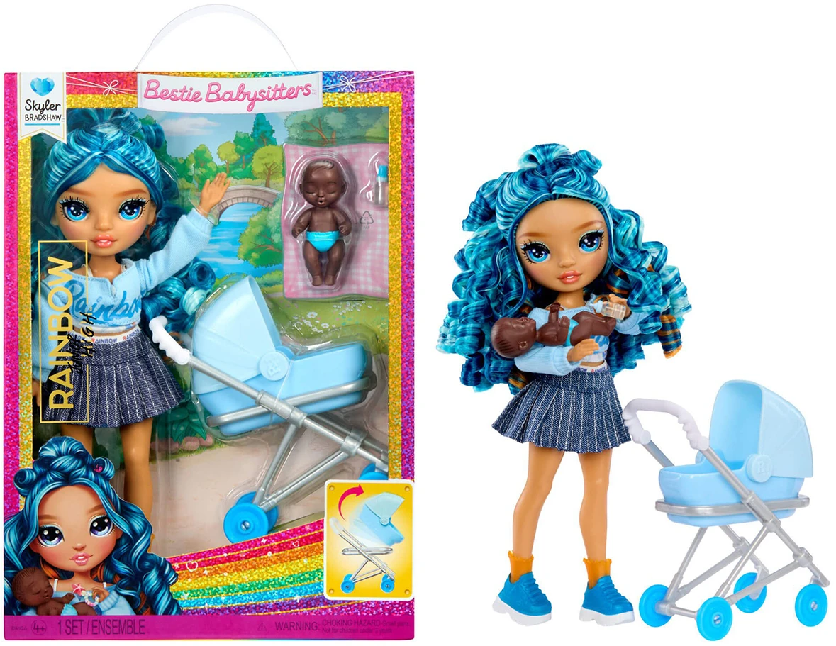 Кукольный набор Rainbow High серии Junior High Babysitters — СКАЙЛЕР (248507)