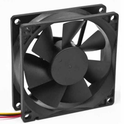 Корпусный вентилятор Gembird FANCASE/Ball Black