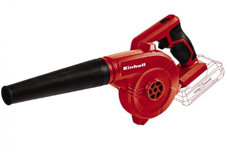 Повітродувка акумуляторна Einhell TE-CB 18/180 Li - Solo без АКБ і ЗП (3408001)