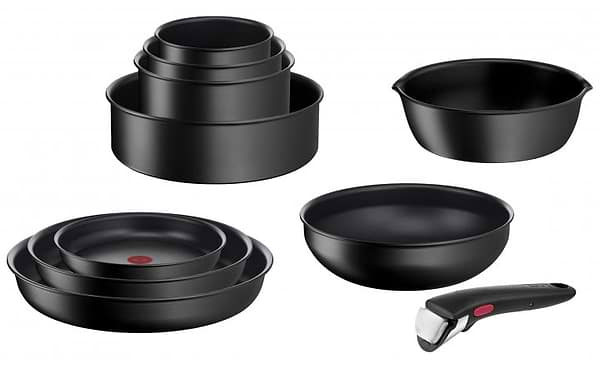 Фото - Набор посуды со съемной ручкой Tefal L7639002 Ingenio Unlimited 13 пр