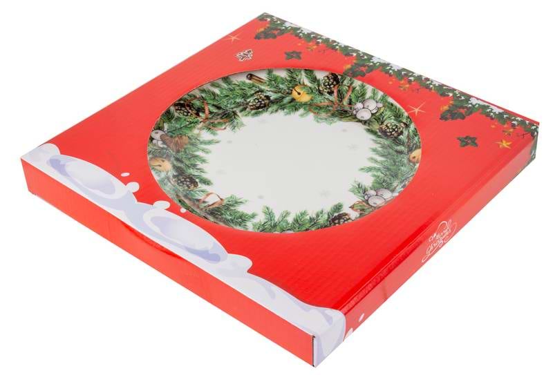 Фото - Тарелка обеденная Lefard Новый год 24,5 см (858-0127)