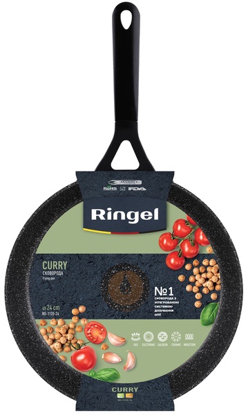 Фото - Сковорода універсальна Ringel Curry 24 см (RG-1120-24)