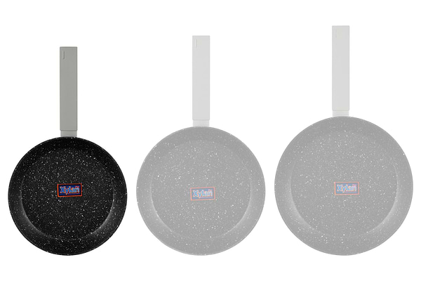 Фото - Сковорода универсальная Ardesto Gemini Marmo 24 см (AR1924GMA)