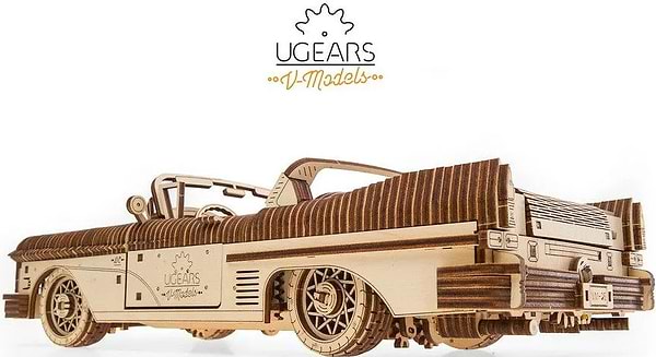 Фото - 3D пазлы Ugears Кабриолет мечты VM - 05 (70073)