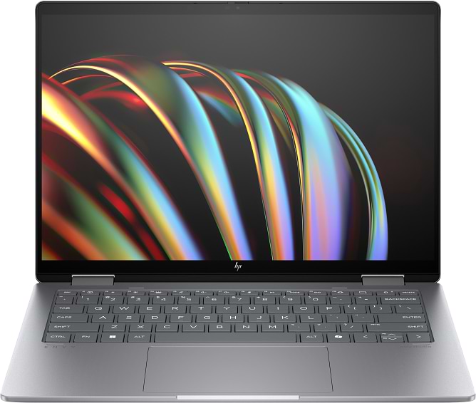 Ноутбук HP Envy x360 Laptop 14-fc0007ua (B9PC2EA) Meteor Silver - Фото 1