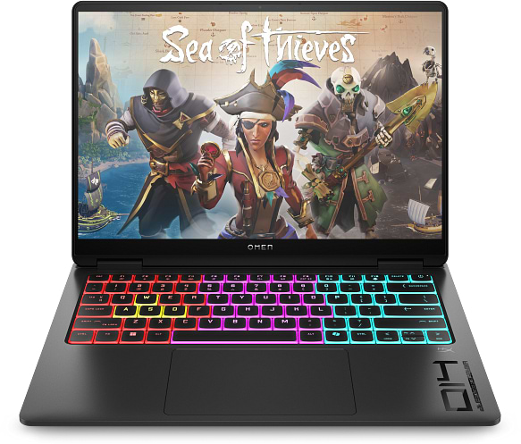 Ноутбук ігровий HP OMEN Transcend 14-fb1007ua (C3US4EA) Shadow Black - Фото 1