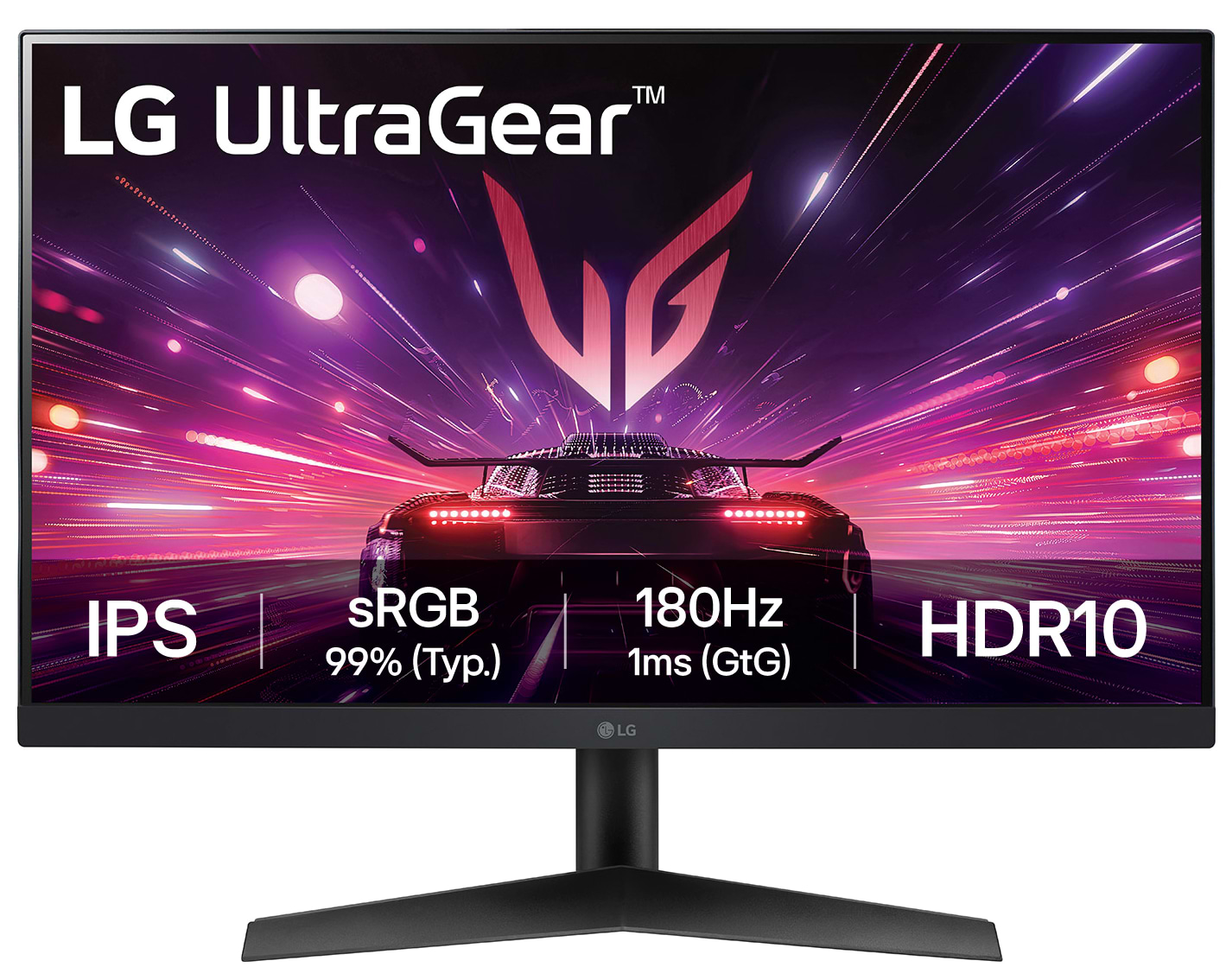 Монітор ігровий LG 24GS60F-B - Фото 1
