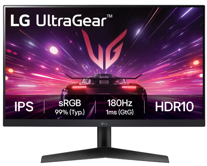Монітор ігровий LG 24GS60F-B