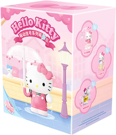 Колекційна фігурка Pop Top Механічна іграшка-сюрприз HELLO KITTY – МИЛИЙ СИГНАЛ (в асорт.) (24MDL-002) - Фото 1