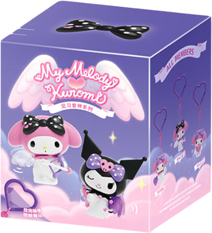 Колекційна фігурка Pop Top Механічна іграшка-сюрприз KUROMI & MY MELODY – МИЛІ КРИЛА (в асорт.) (24MDL-003) - Фото 1