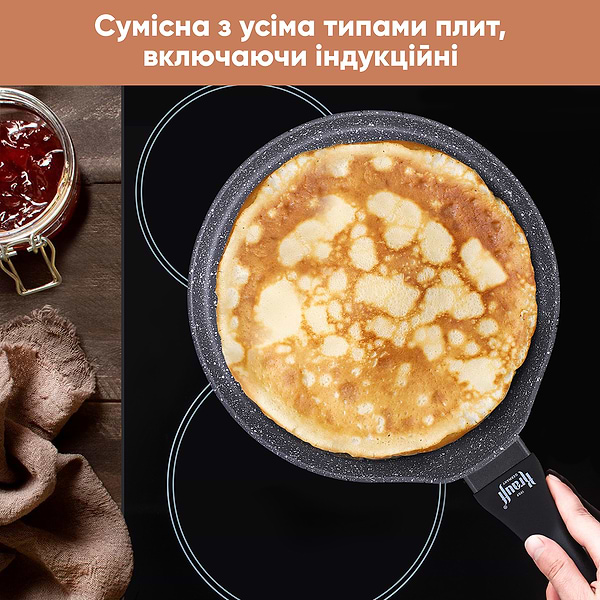 Фото - Сковорода для млинців Krauff Fry Power 24 см (25-45-130)