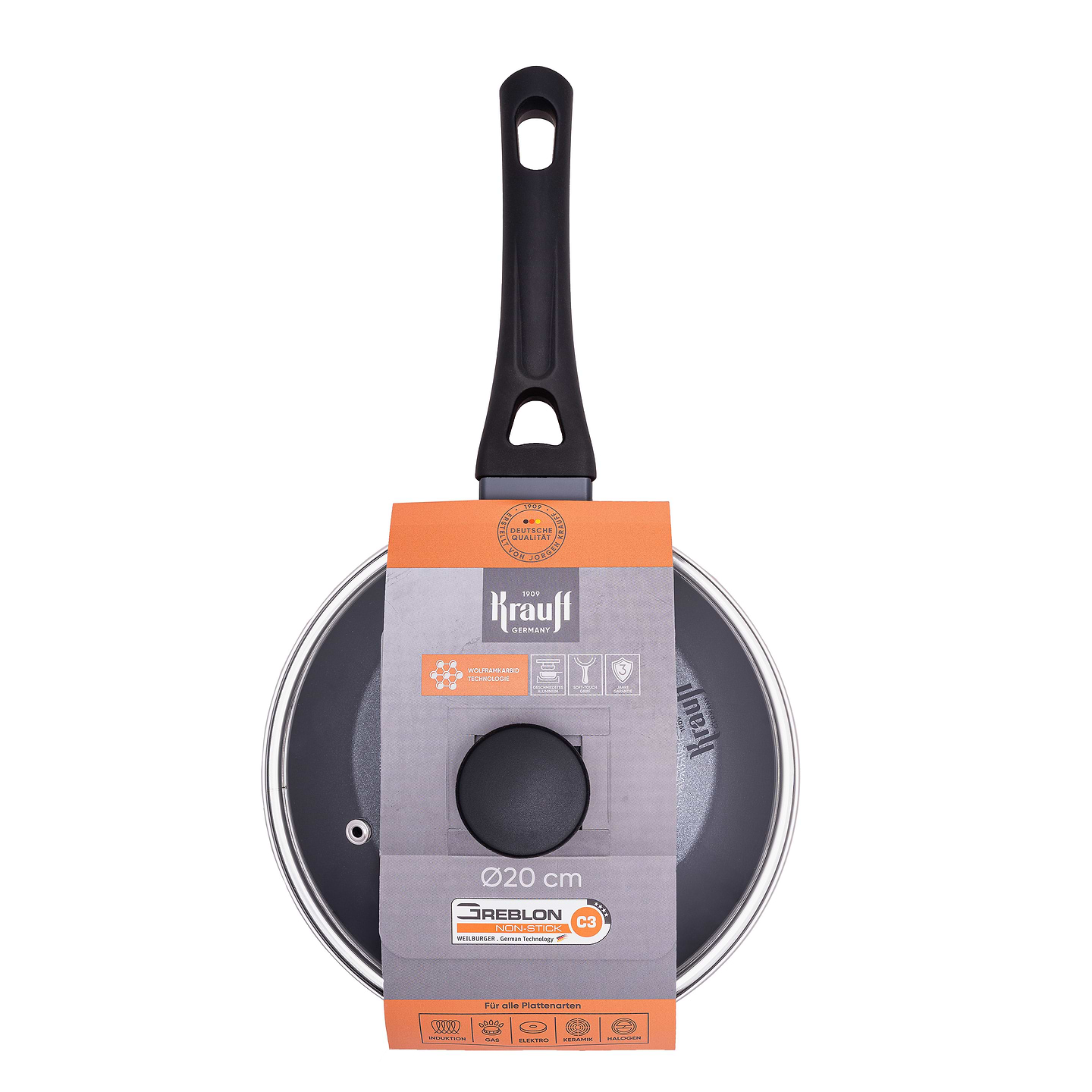 Купити Сковорода універсальна Krauff 20 см (25-45-155) - Фото 1 Сковорода універсальна Krauff 20 см (25-45-155) - Фото 1