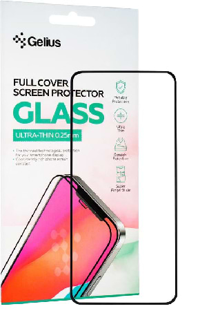 Фото - Защитное стекло для смартфона Gelius Full Cover Ultra-Thin 0,25 мм for Xiaomi Redmi Note 13 Pro 4G Black (96365)