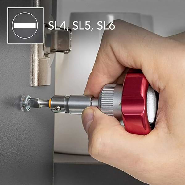 Фото - Викрутка зі змінними бітами Trotec 40 шт. Bit and Socket Wrench Set (6200001005)