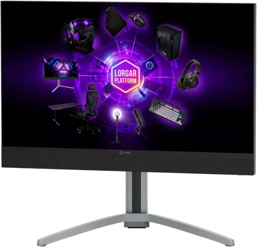 Фото - Монитор игровой Lorgar 27MP1 UHD MiniLED 1ms IPS 160Hz (LRG-27MP1U160-GY)
