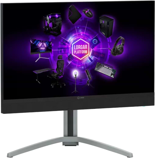 Фото - Монитор игровой Lorgar 27MP1 UHD MiniLED 1ms IPS 160Hz (LRG-27MP1U160-GY)