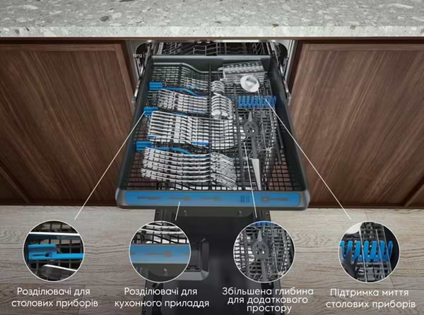 Фото - Посудомийна машина окремостояча Electrolux ESM64831SX