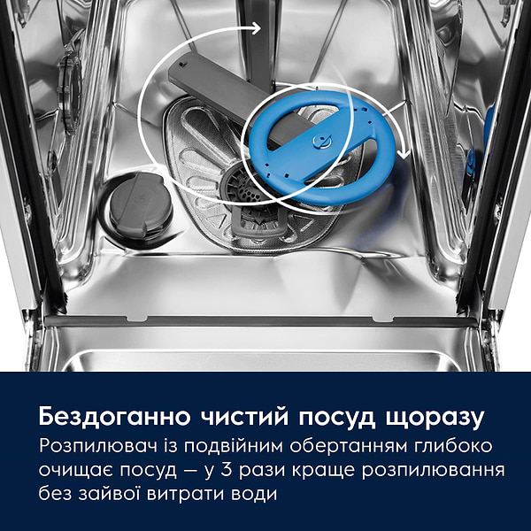 Фото - Посудомийна машина вбудована Electrolux EEM96330L