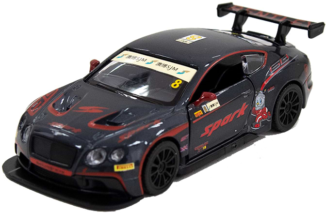 Автотранспорт TechnoDrive Bentley Continental GT3 чорна (250260)