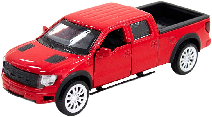 Автотранспорт TechnoDrive Ford F-150 SVT Raptor червона (250261)