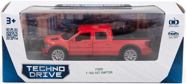 Фото - Автотранспорт TechnoDrive Ford F-150 SVT Raptor помаранчева (250262)