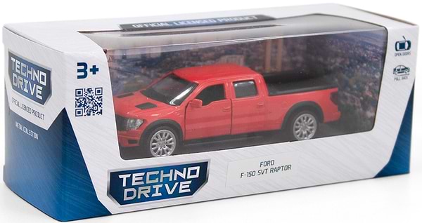 Фото - Автотранспорт TechnoDrive Ford F-150 SVT Raptor помаранчева (250262)